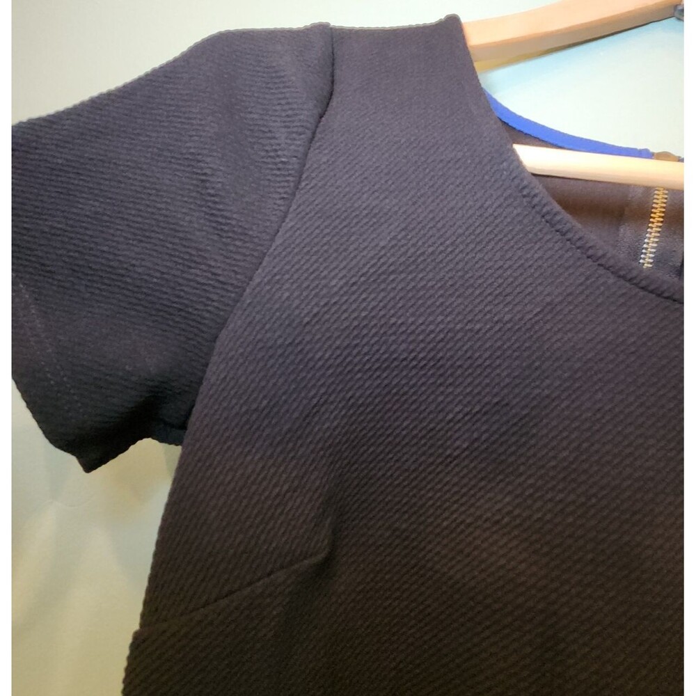 Motherhood Maternity Black Peplum Maternity Top M medium Blouse Office Shirt - Picture 4 of 16